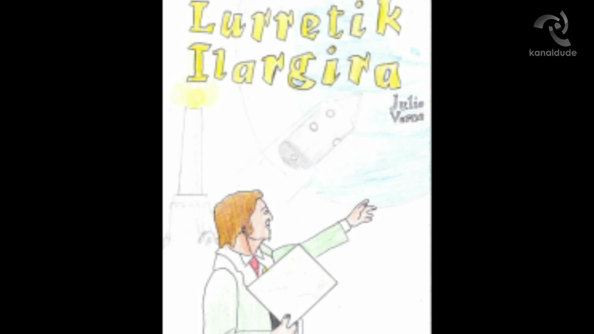 "Lurretik ilargira" Julio Verne