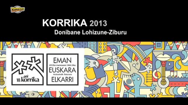 Korrika 2013 Ziburu Donibane