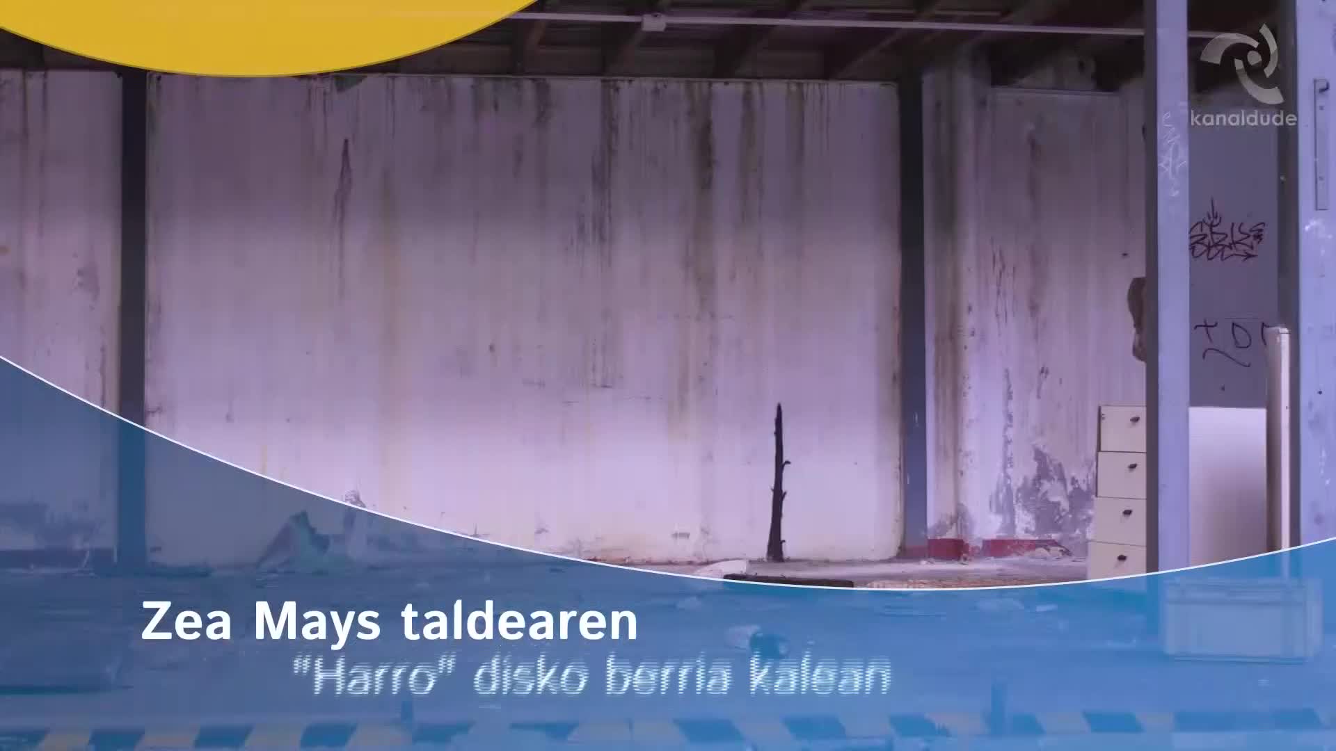 Zea Mays taldearen "Harro" disko berri kalean