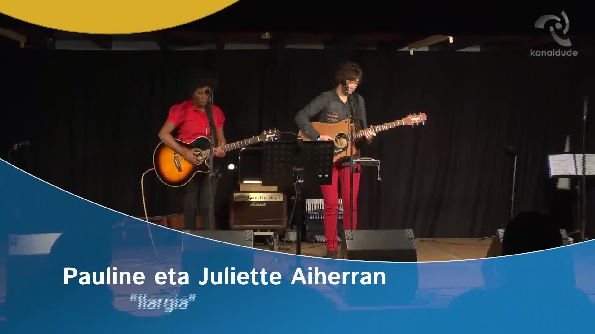 Pauline eta Juliette Aiherran: "Ilargia"