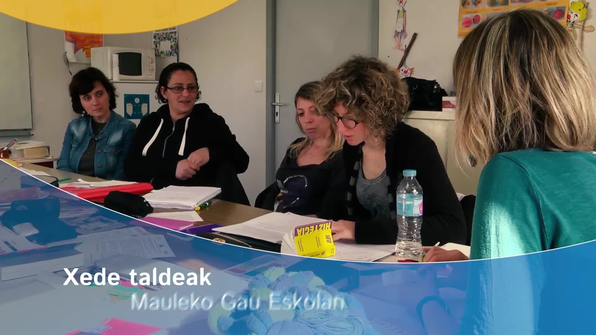 Xede taldeak Mauleko Gau Eskolan