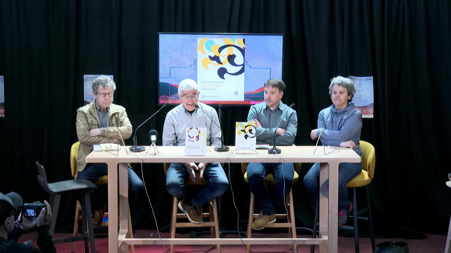 Jon Casenave eta Battittu Coyos-en liburuen aurkezpenak