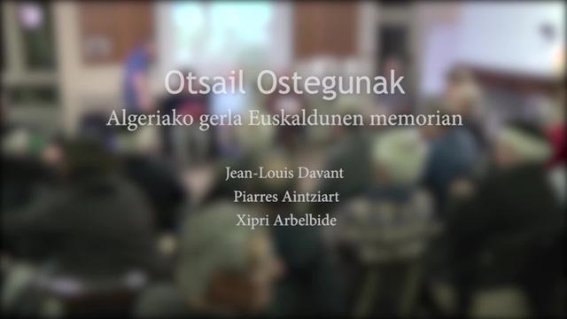 Otsail Ostegunak 2020: Algeriako gerla euskaldunen memorian