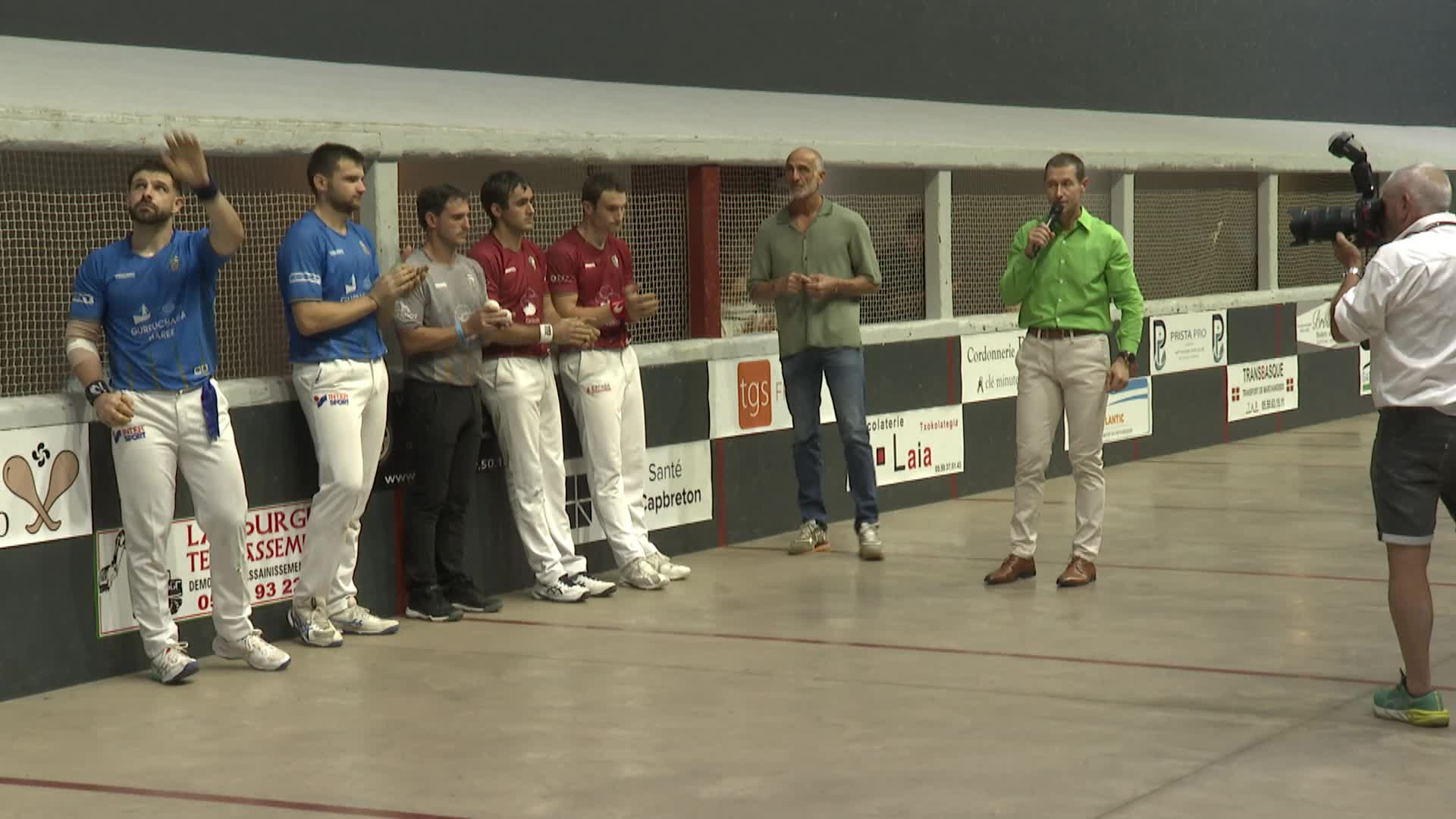 Eskulari PRO finalerdia |  Larralde-Iphar VS Ospital-Orhategaray