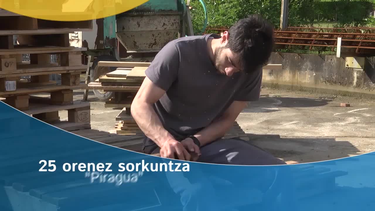 25 orenez sorkuntza: "Piragua"