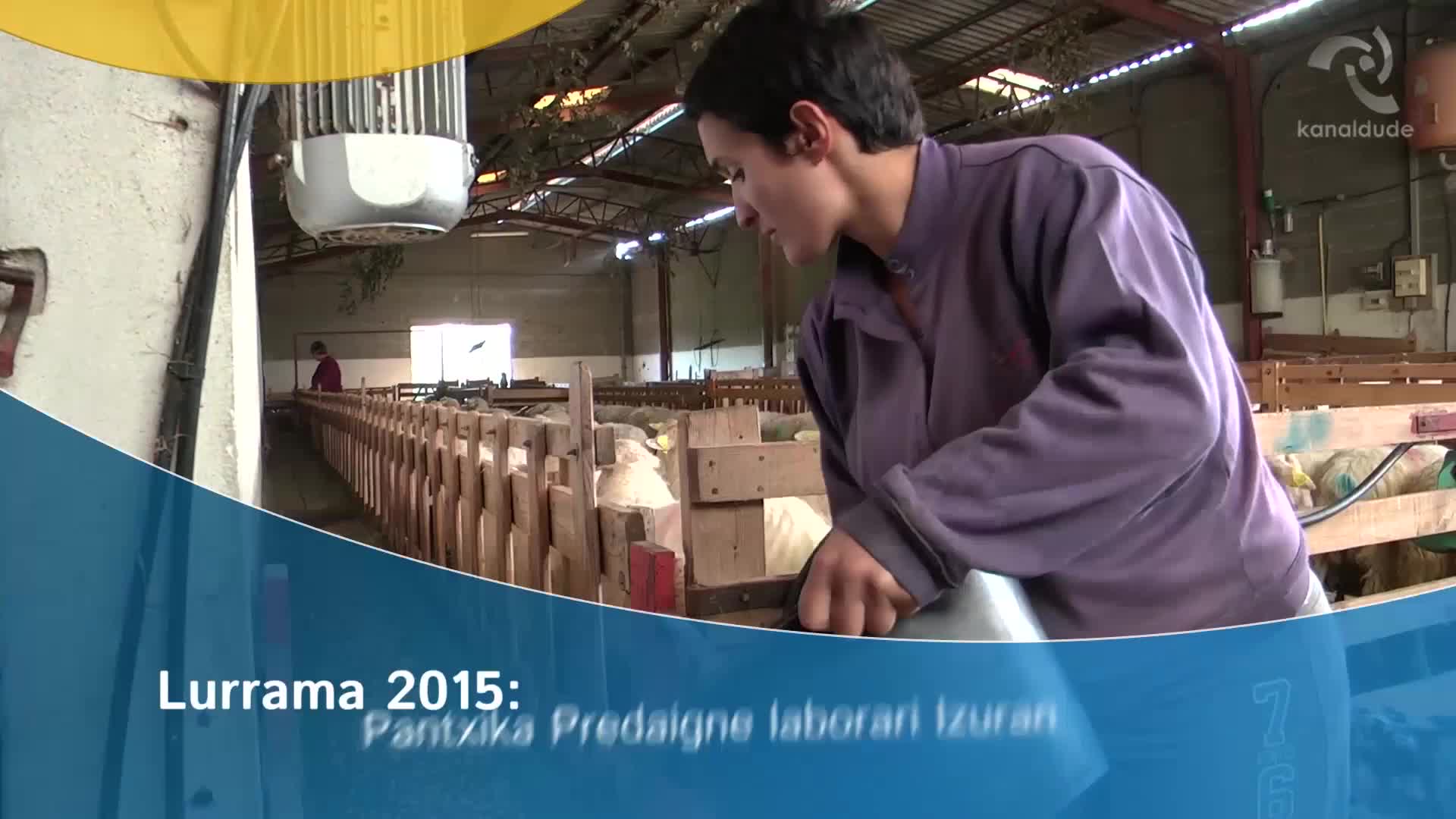 Lurrama 2015: Pantxika Predaigne laborari Izuran