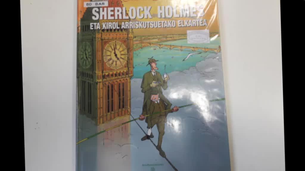 Booktrailerra 2018: "Sherlock Holmes"