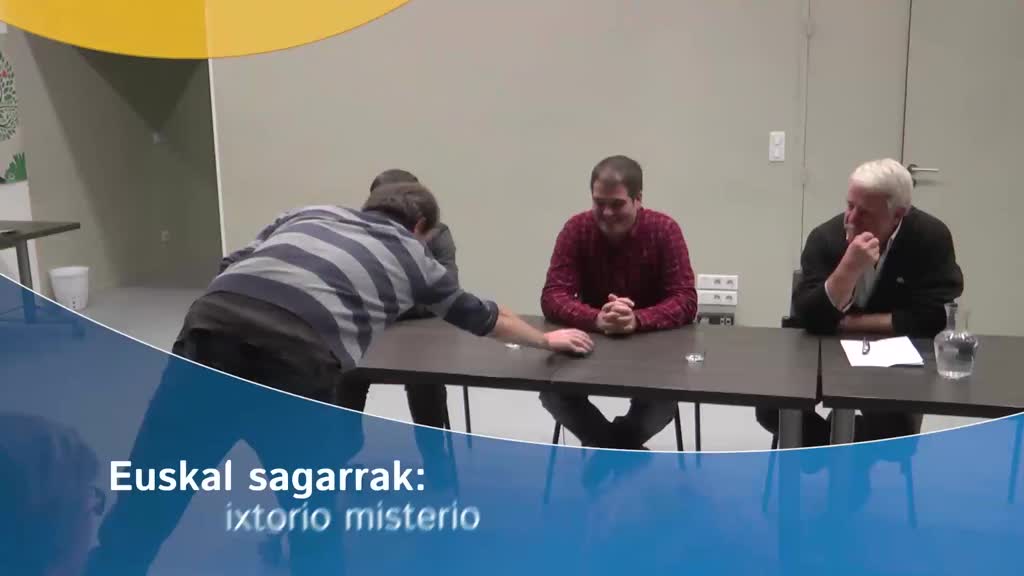 "Euskal sagarrak: ixtorio misterio" mintzaldia