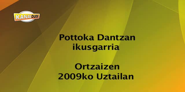 Pottoka dantzan