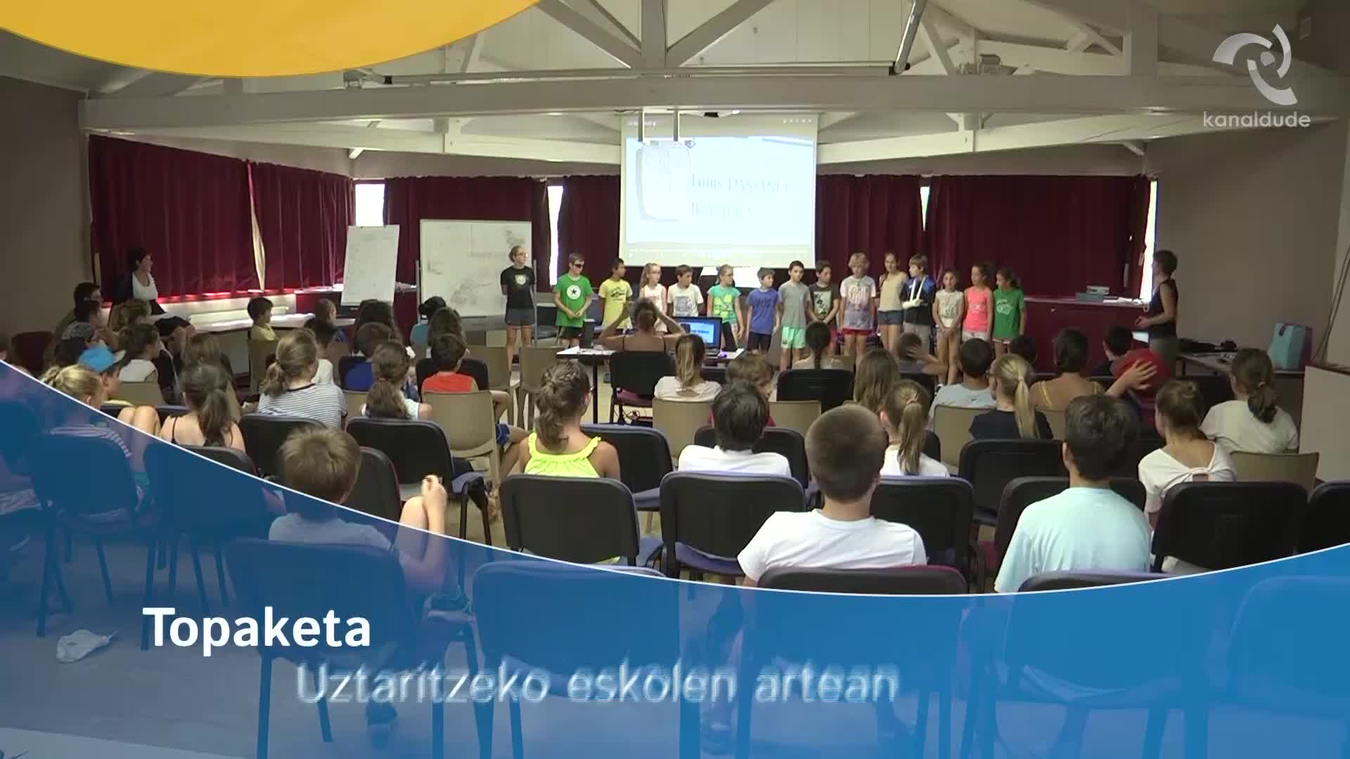 Topaketa Uztaritzeko eskolen artean