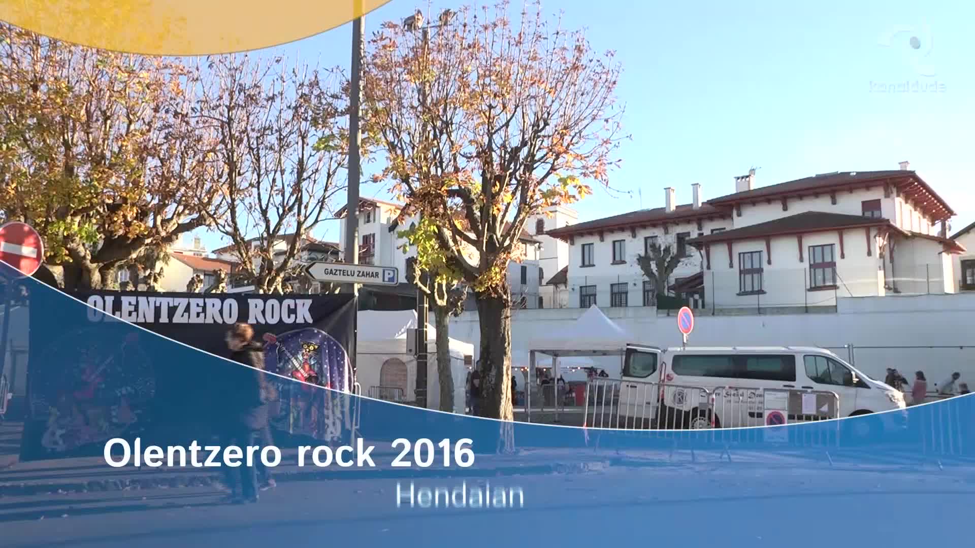 Olentzero rock 2016 Hendaian