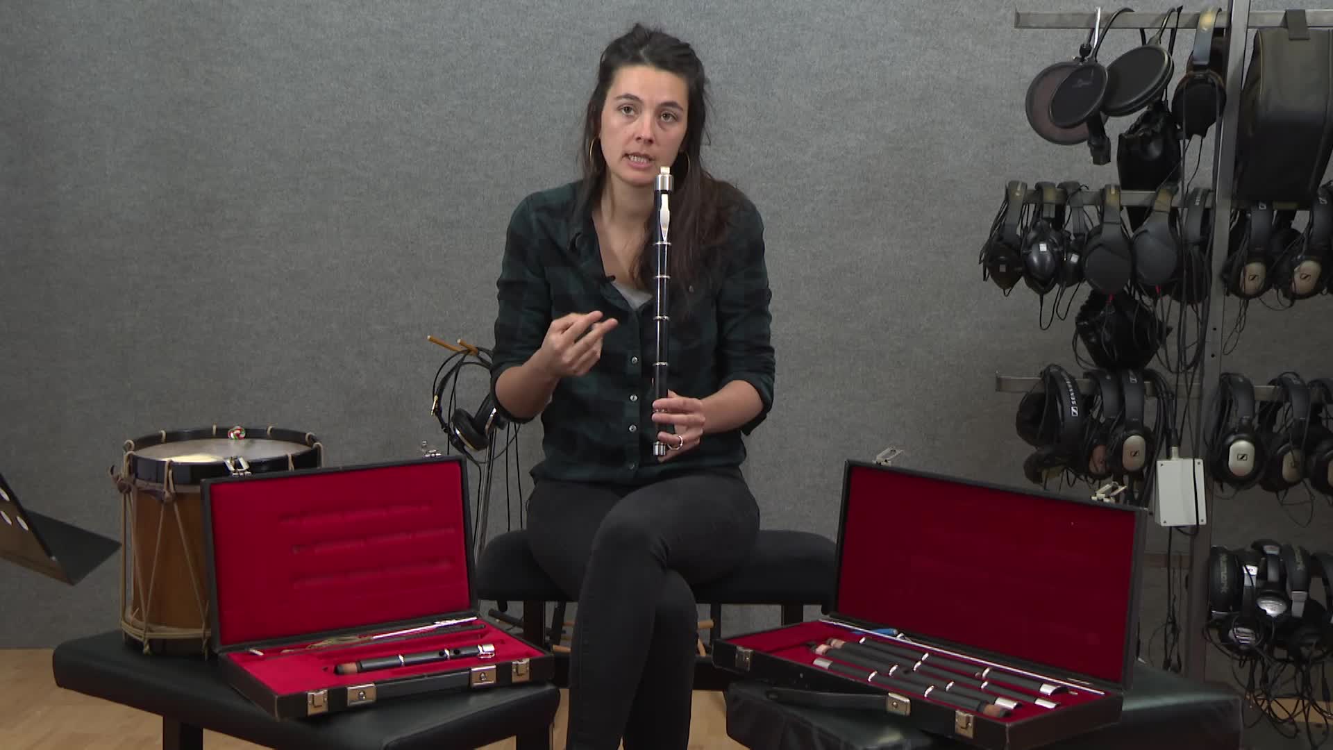 Pauline Lafitte, txistua eta ttunttuna