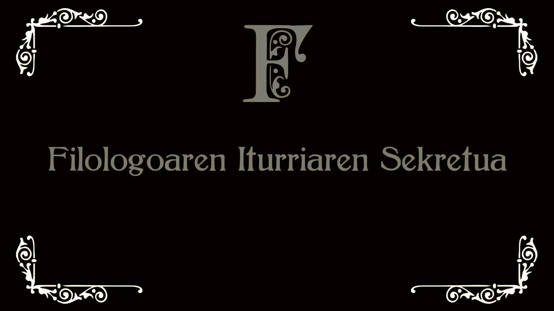 Filologoaren iturriaren sekretua