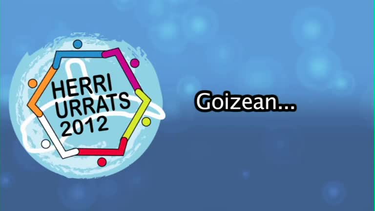 HERRI URRATS 2012 Goizetik lanean