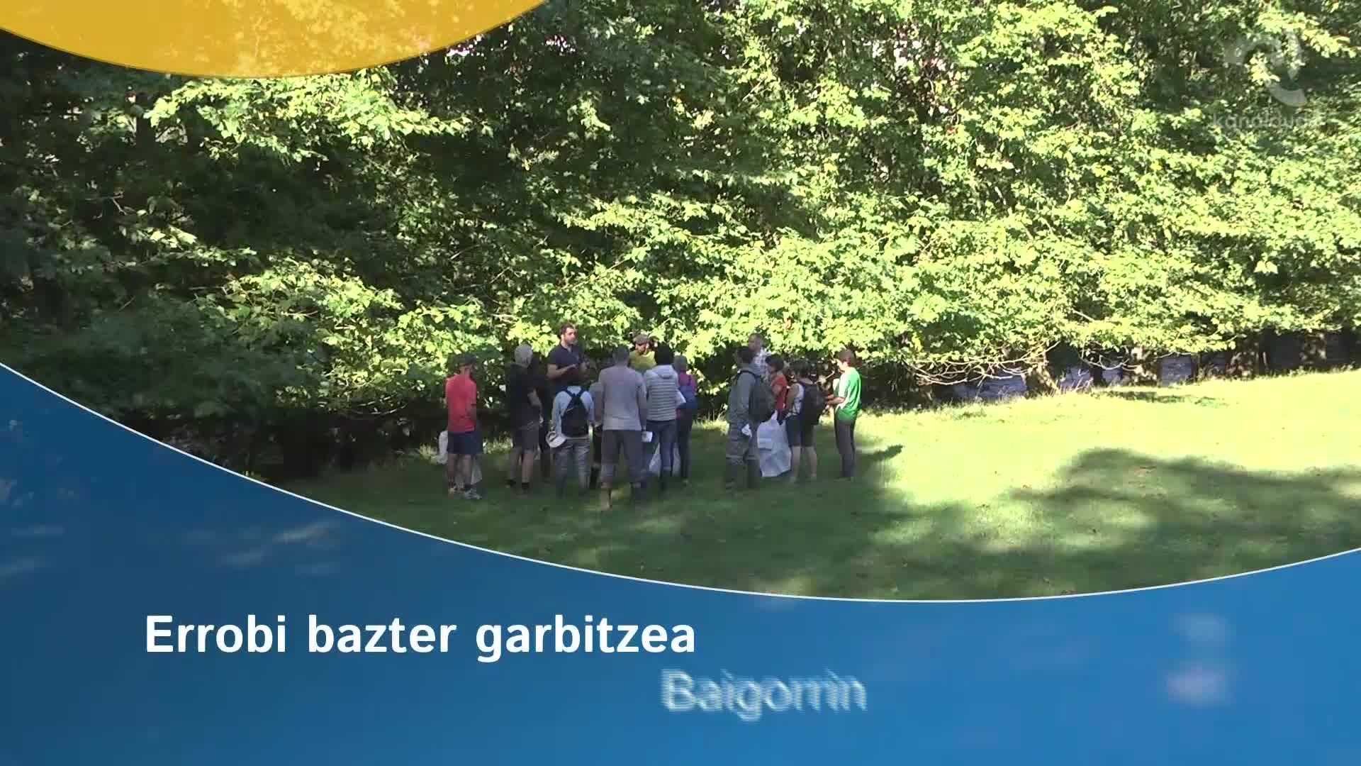 Errobi bazter garbitzea Baigorrin