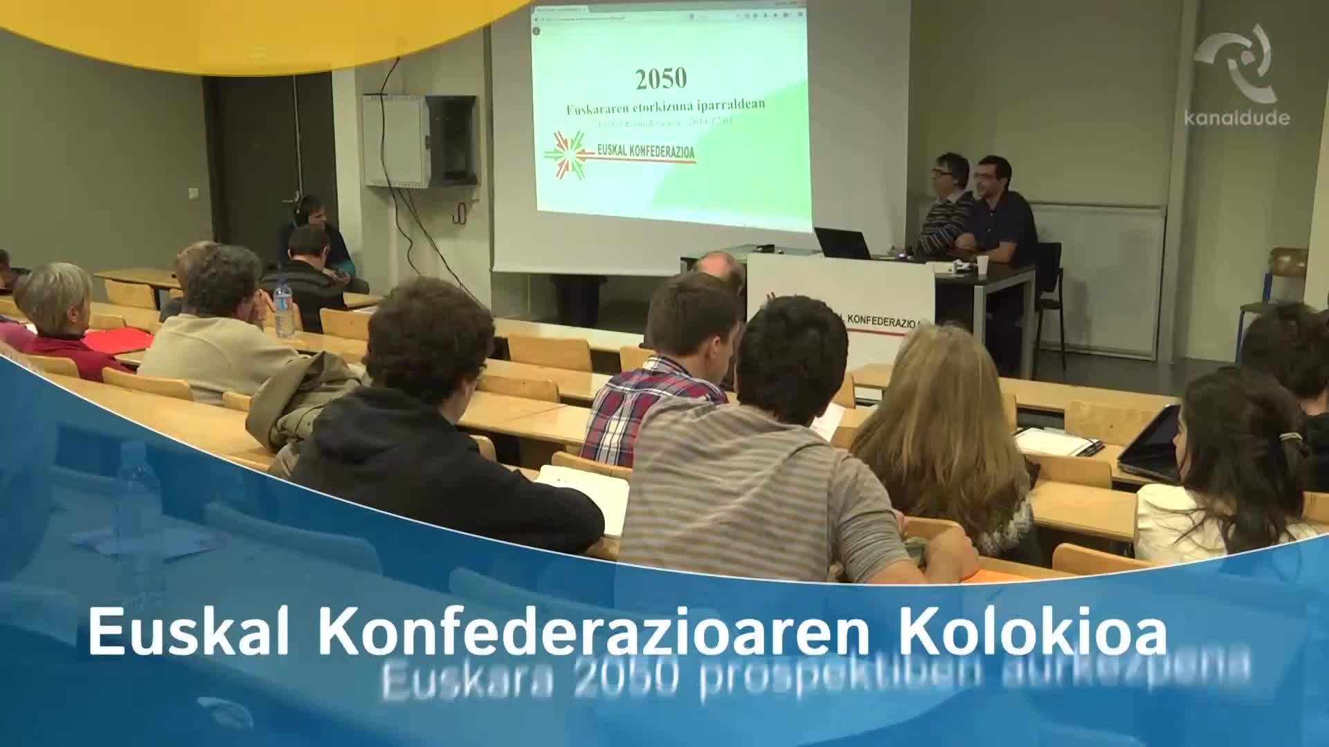 "Euskara 2020" kolokioa: Euskara 2050