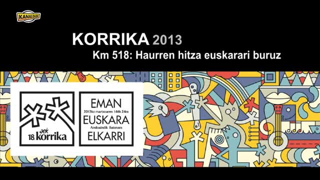 KORRIKA 2013: Maule eta Donapaleu artean (Km 518)