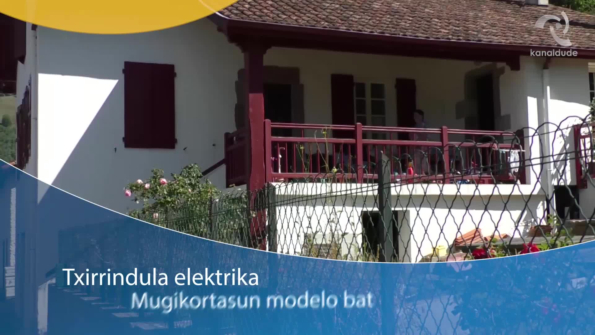 Txirrindula elektrika mugikortasun modelo bat