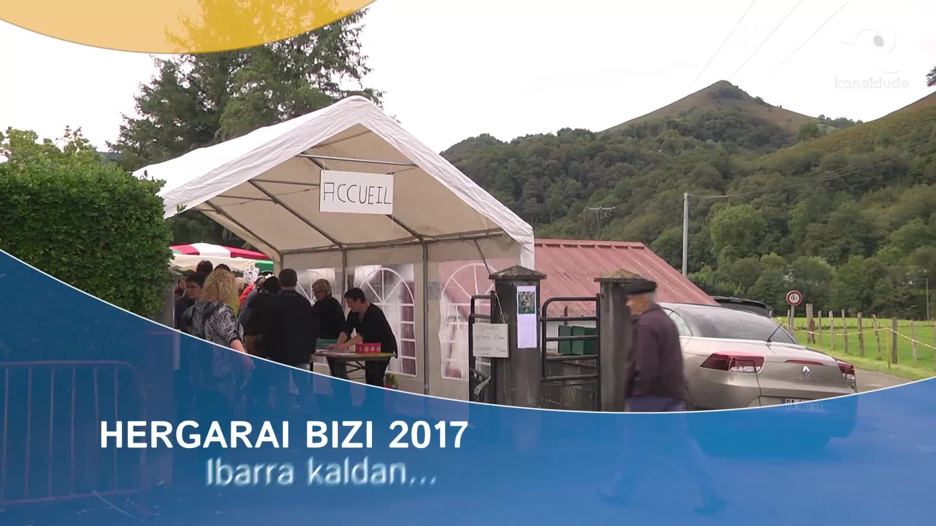 Hergarai bizi 2017 Ibarra kaldan