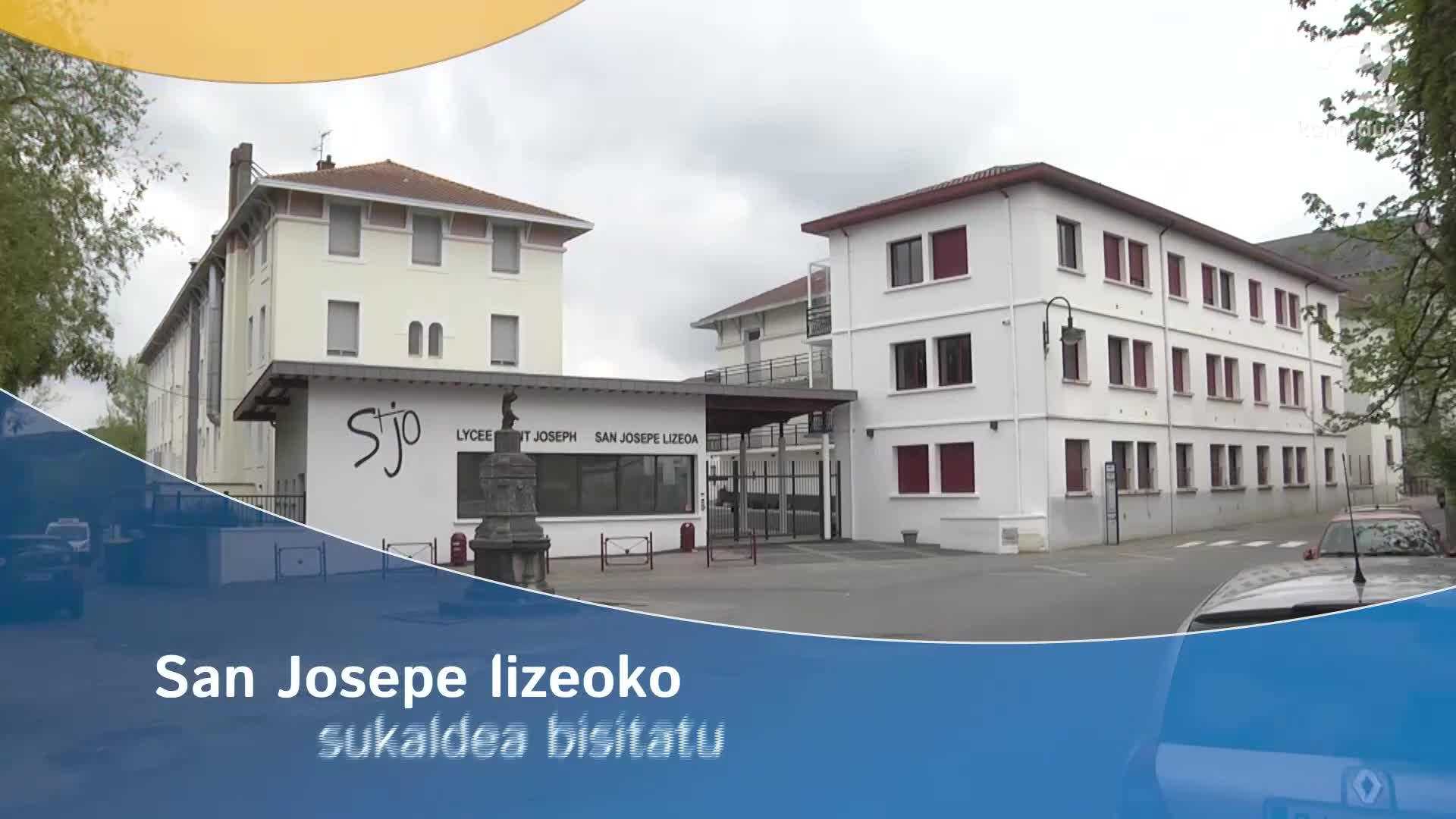 San Josepe lizeoko sukaldea bisitatu