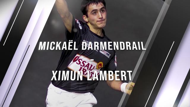 Eskulari Pro 2020 - Final laurdenak : Michael Darmendrail VS Ximun Lambert