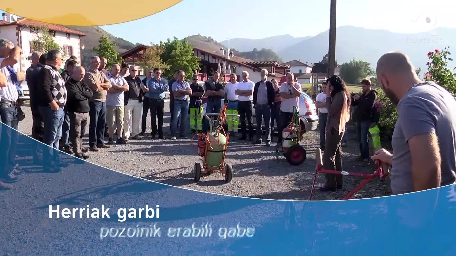 Herriak garbi pozoinik erabili gabe