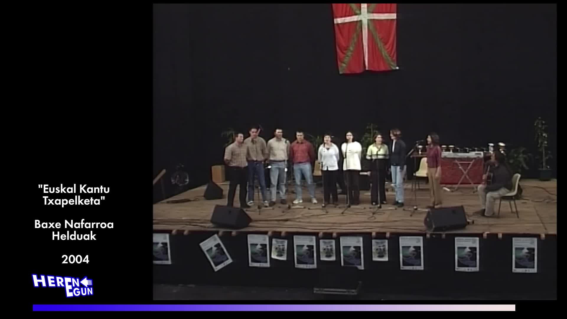 Euskal kantu txapelketa Baxe Nafarroa 2004