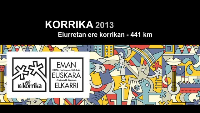 Korrika 2013: KM 441 Elurretan ere korrikan