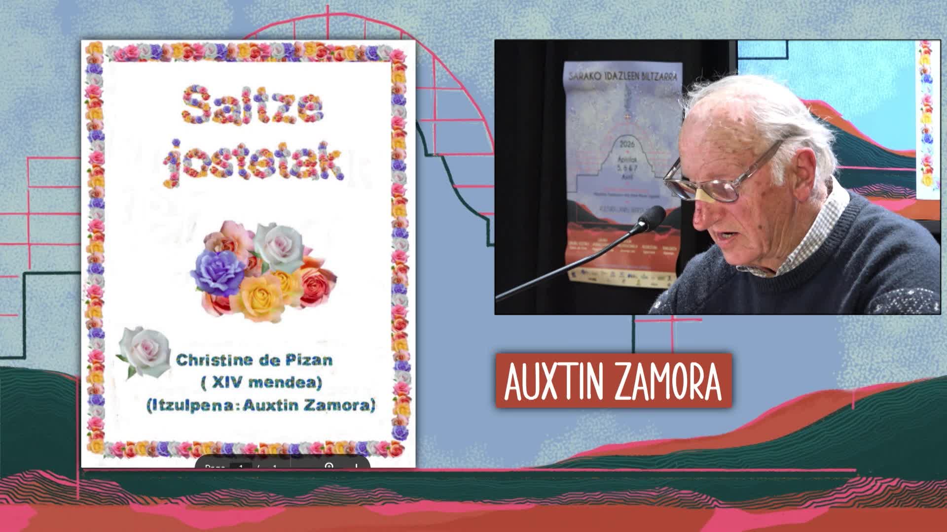 'Saltze jostetak (Jeux à vendre)' liburuaren aurkezpena
