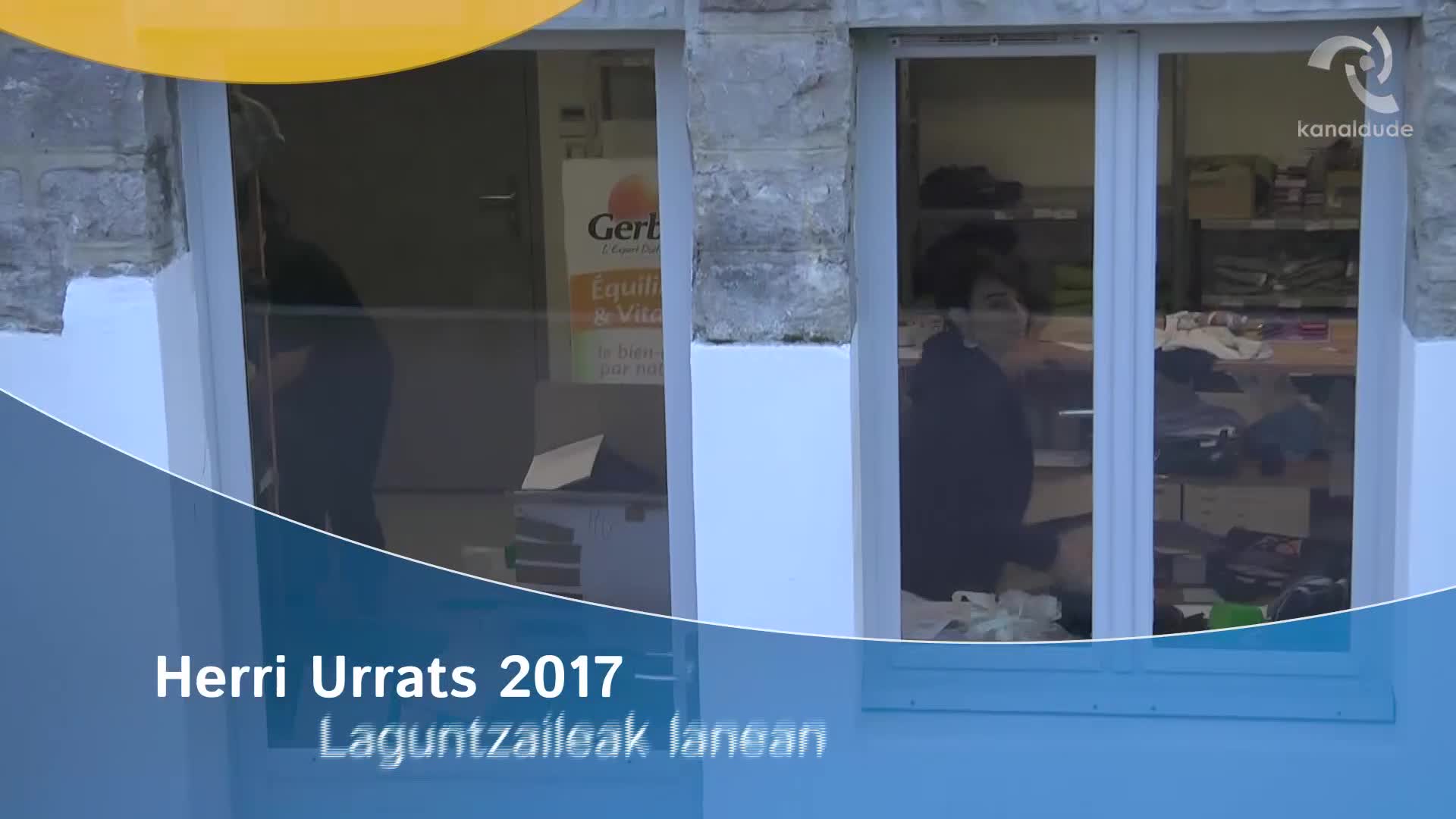 Herri Urrats 2017: laguntzaileak lanean