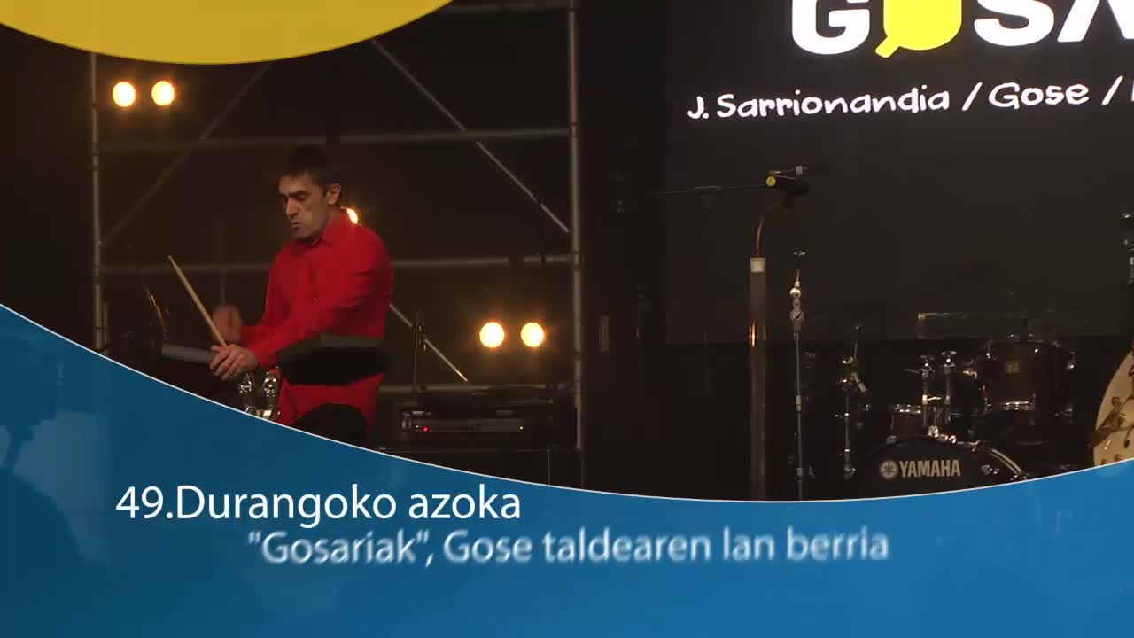 49. Durangoko azoka: "Gosariak" Gose taldearen lan berria