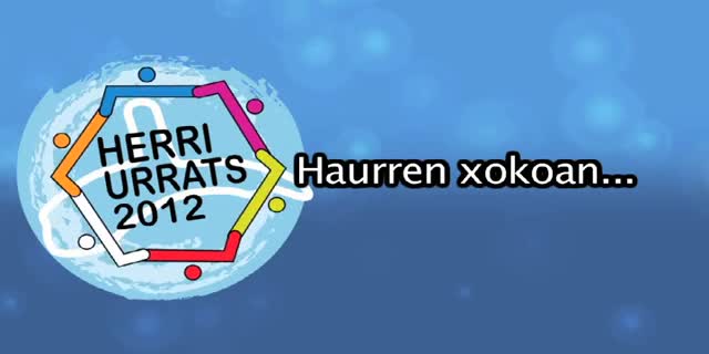 HERRI URRATS 2012 Haurren Xokoan